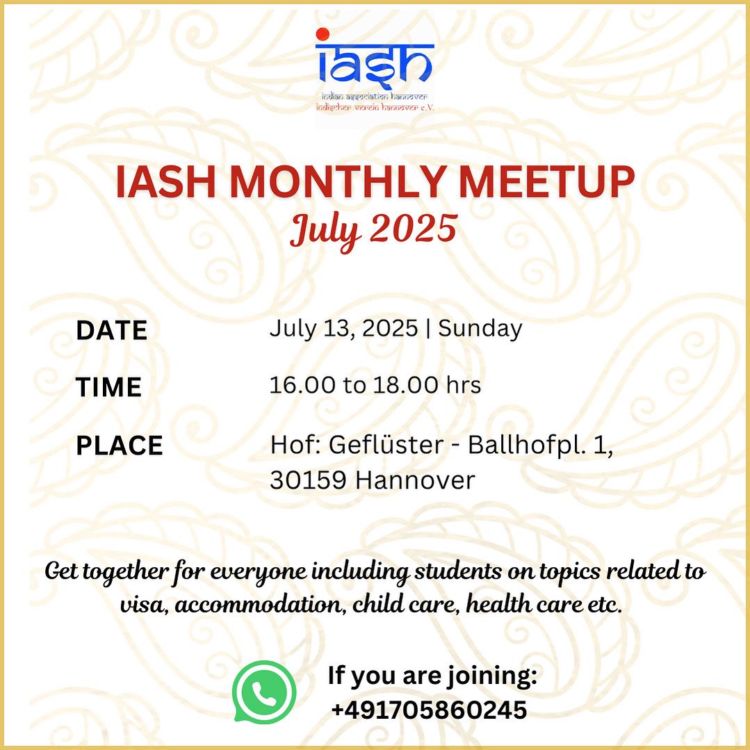 IASH Monthly Meetup